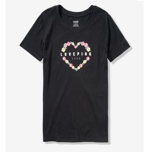 PINK Everyday Tee Perfect Crew